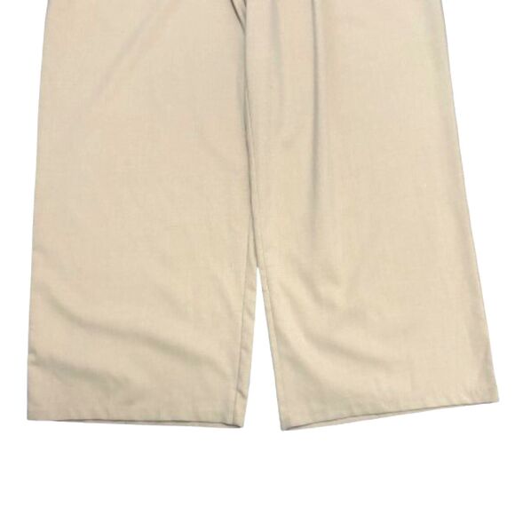 Tinseltown High Rise Wide Leg Trousers Camel Tan Minimalist Neutral Plus Size 2X - Picture 3 of 7